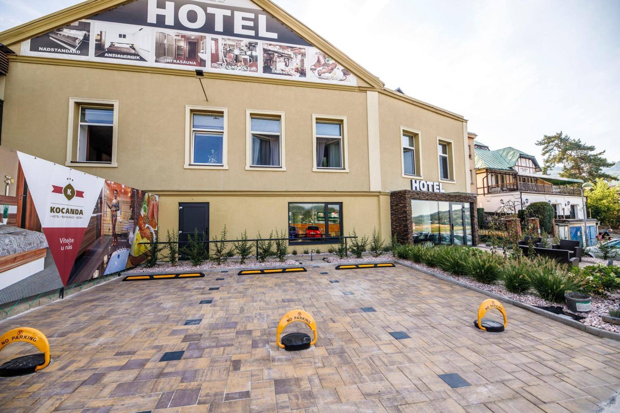 Wellness Hotel Kocanda Дечин Экстерьер фото